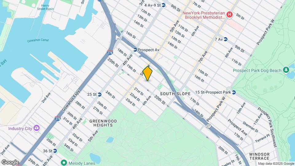 270 19th St Map and Location Details
