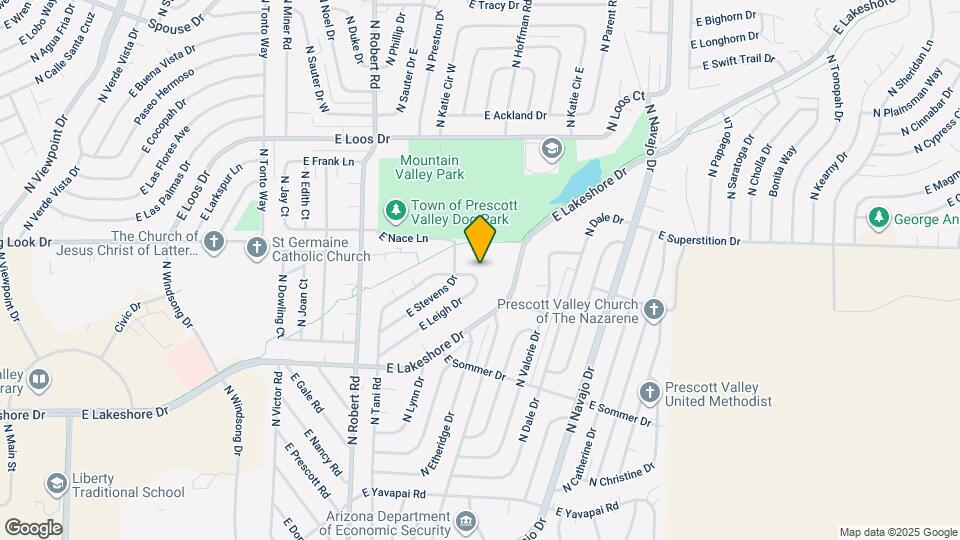 8509 E Leigh Dr Mapa y Detalles de la Ubicación