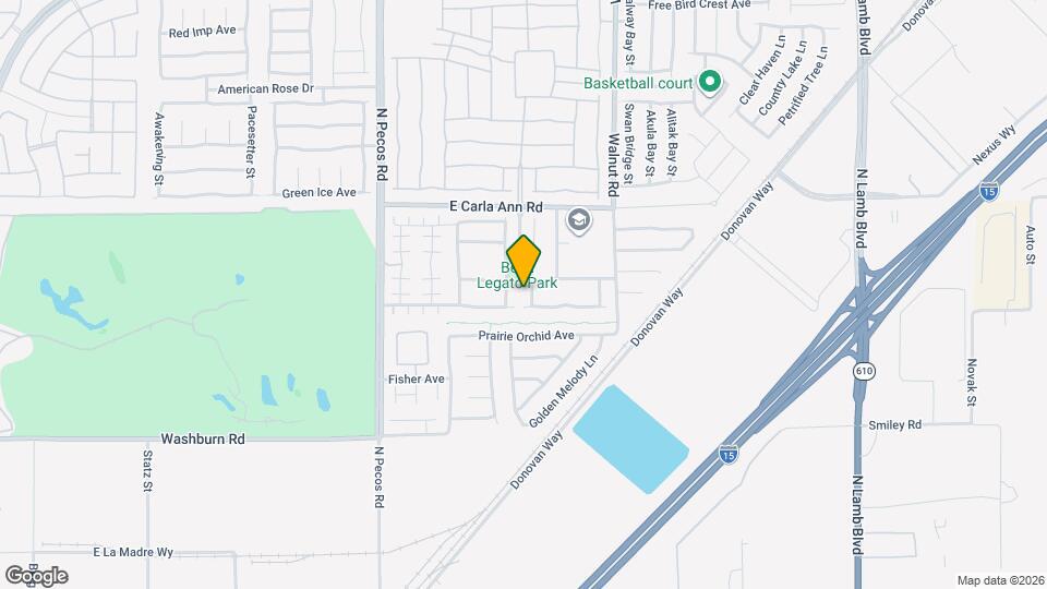 5433 Overlook Valley St Map and Location Details