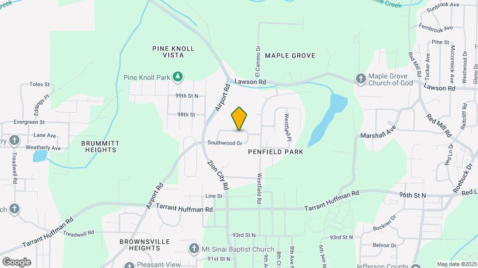 1049 Northwood Dr Map and Location Details