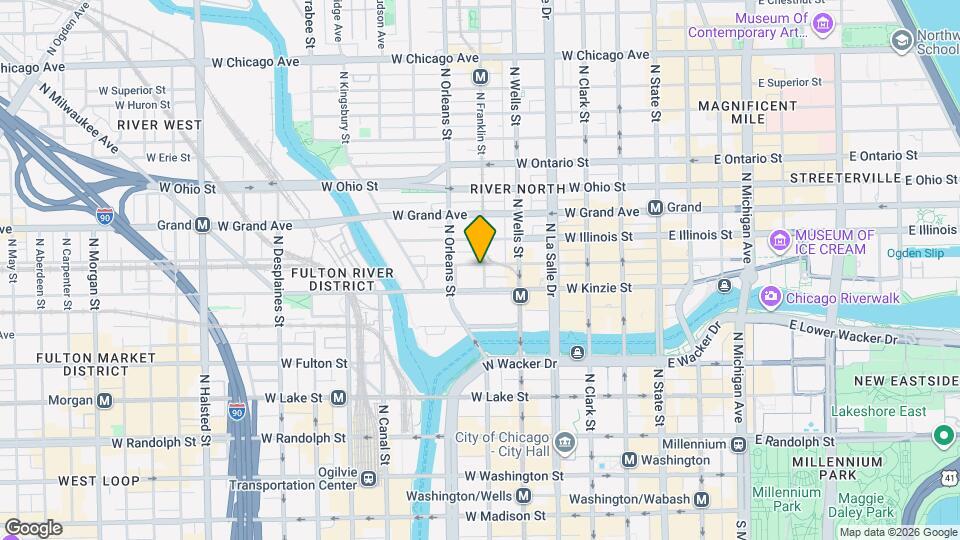 420 N Franklin St Mapa y Detalles de la Ubicación