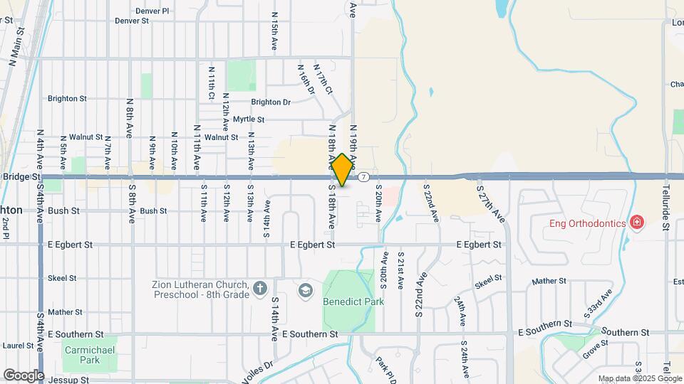 133 S 18th Ave Map and Location Details