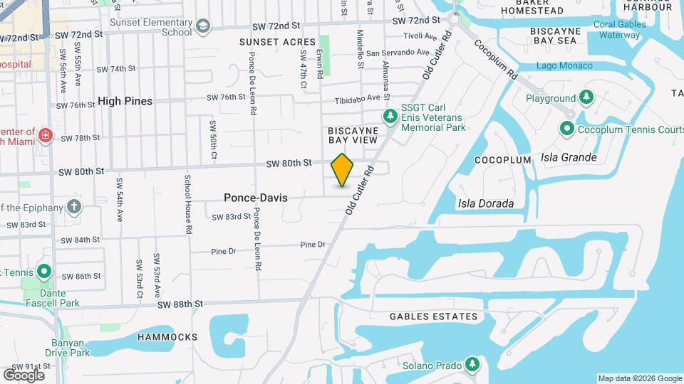 721 Saldano Ave Map and Location Details