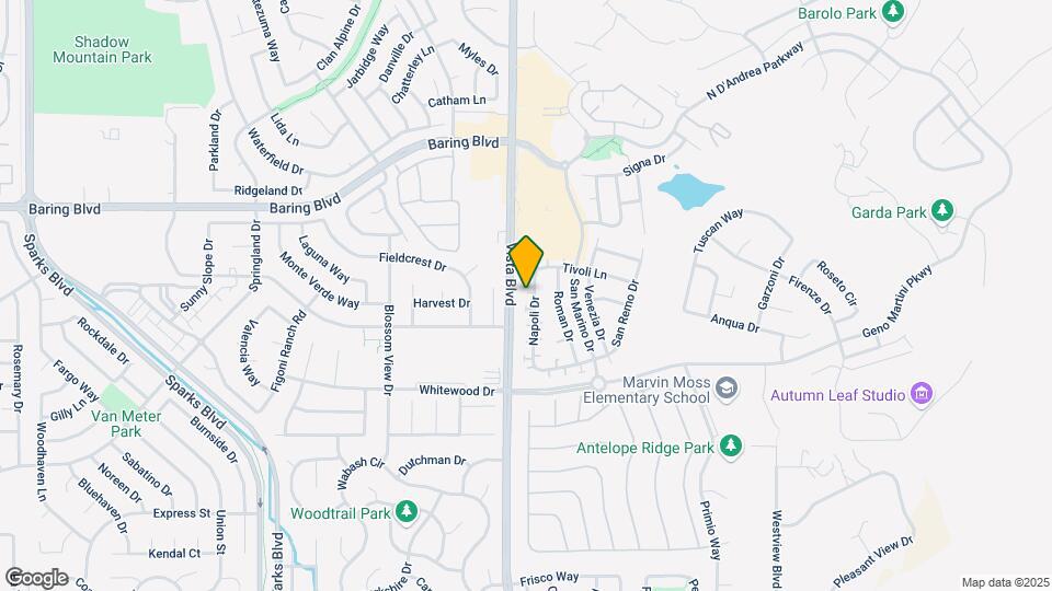 2513 Napoli Dr Map and Location Details