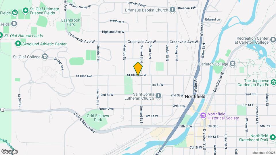 703 St Olaf Ave Map and Location Details