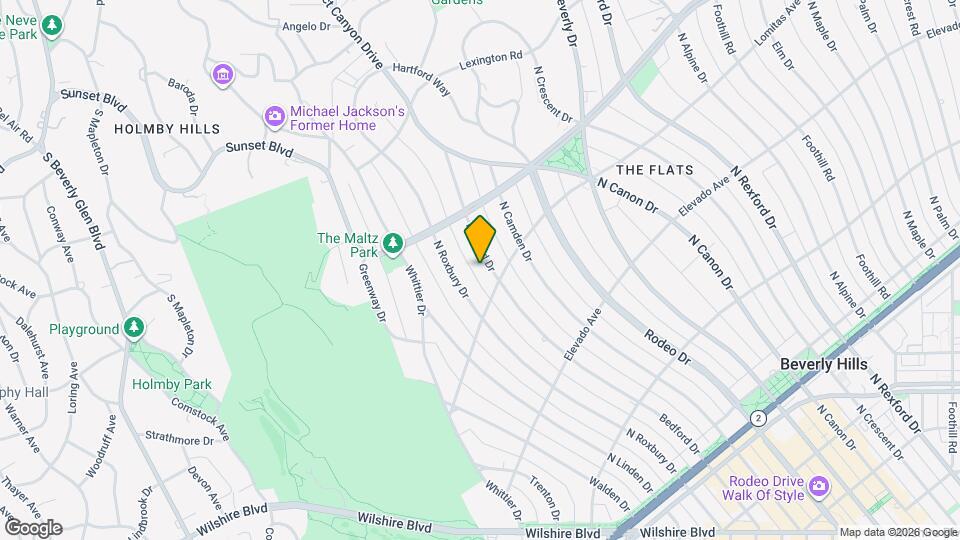 805 N Bedford Dr Map and Location Details