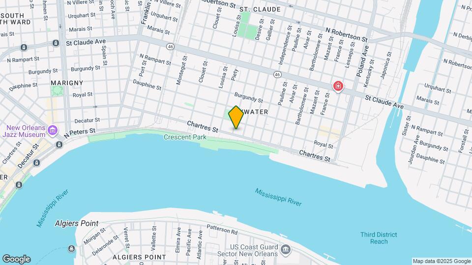 3431 Chartres St Map and Location Details