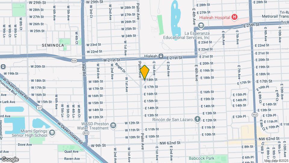 1750 Curtiss Dr Map and Location Details