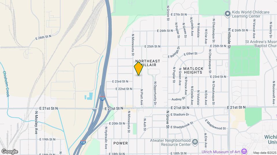 2341 N Piatt Ave Map and Location Details