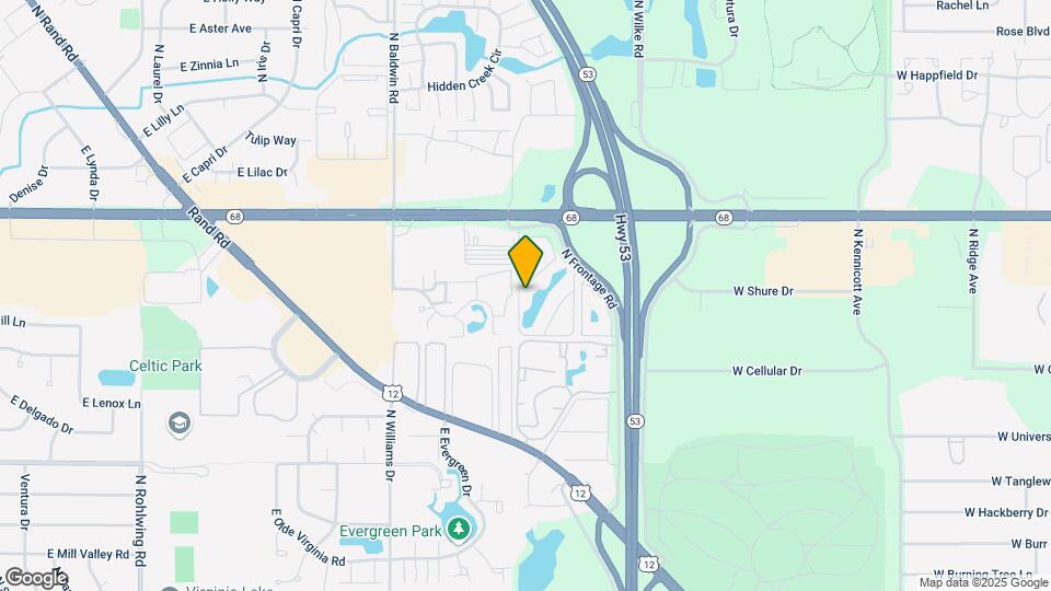 1517 N Silver Ln Map and Location Details