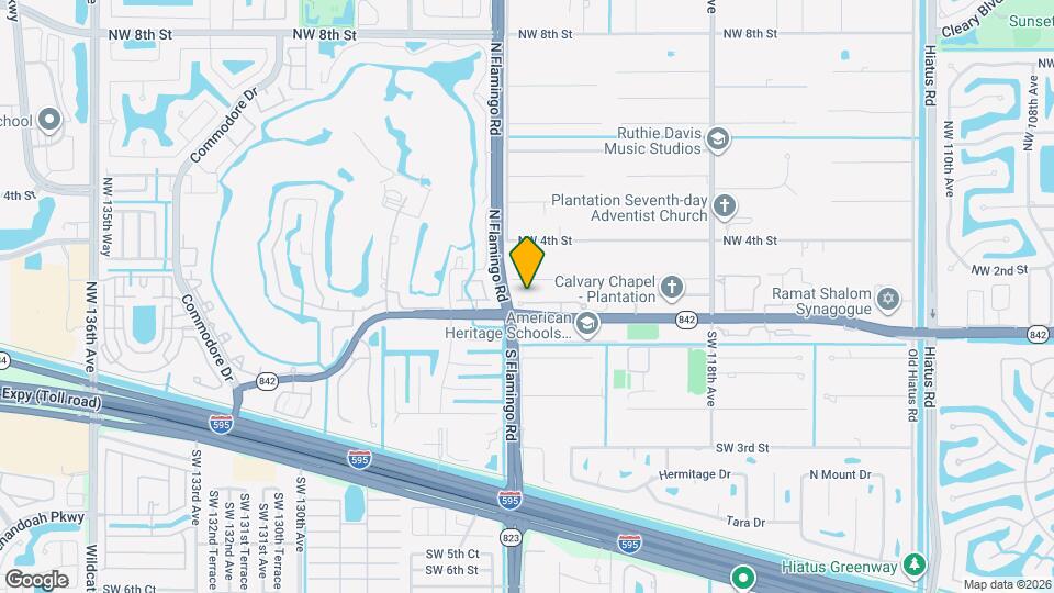 12345 NW 1st St Map and Location Details