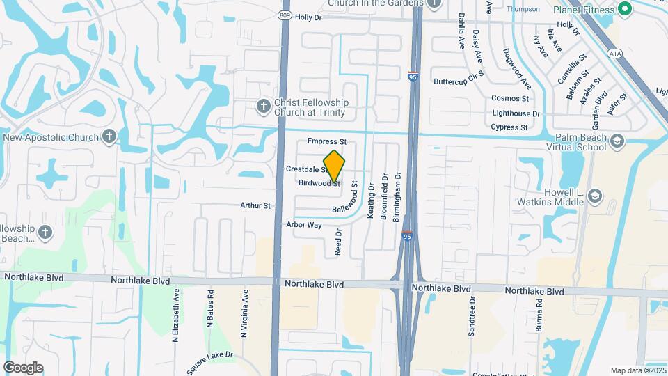 4292 Birdwood St Map and Location Details