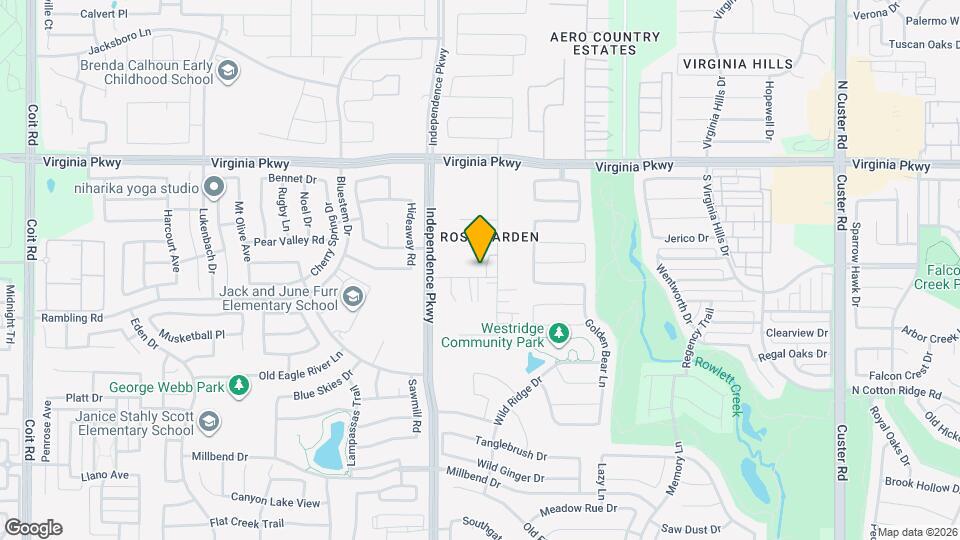 10560 Rosebud Ct Map and Location Details