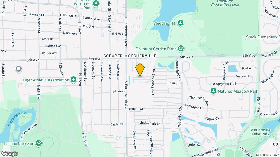 1645 Victoria Park Cir Map and Location Details