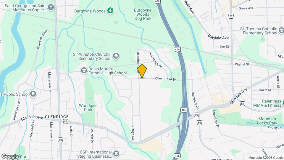 59 Jacobson Ave Map and Location Details