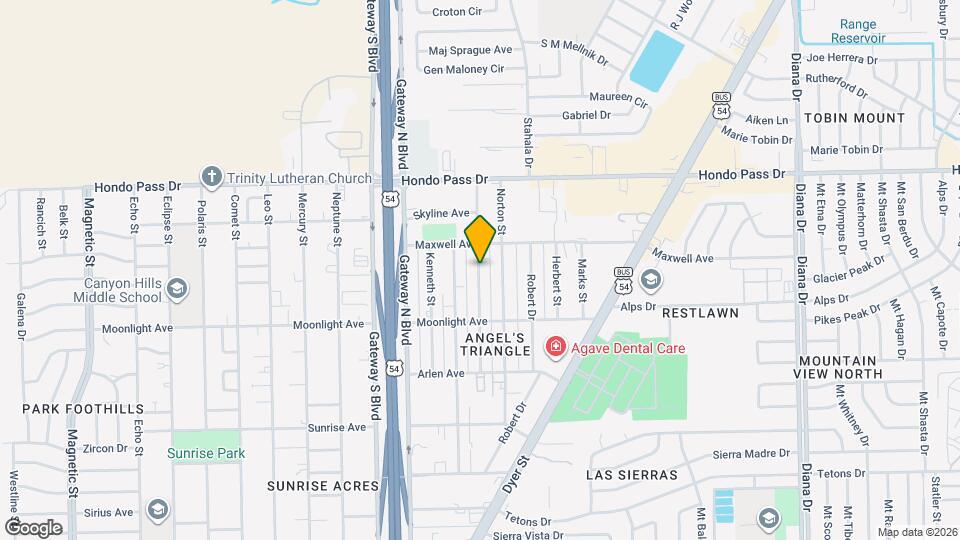 8948 Ankerson St Map and Location Details