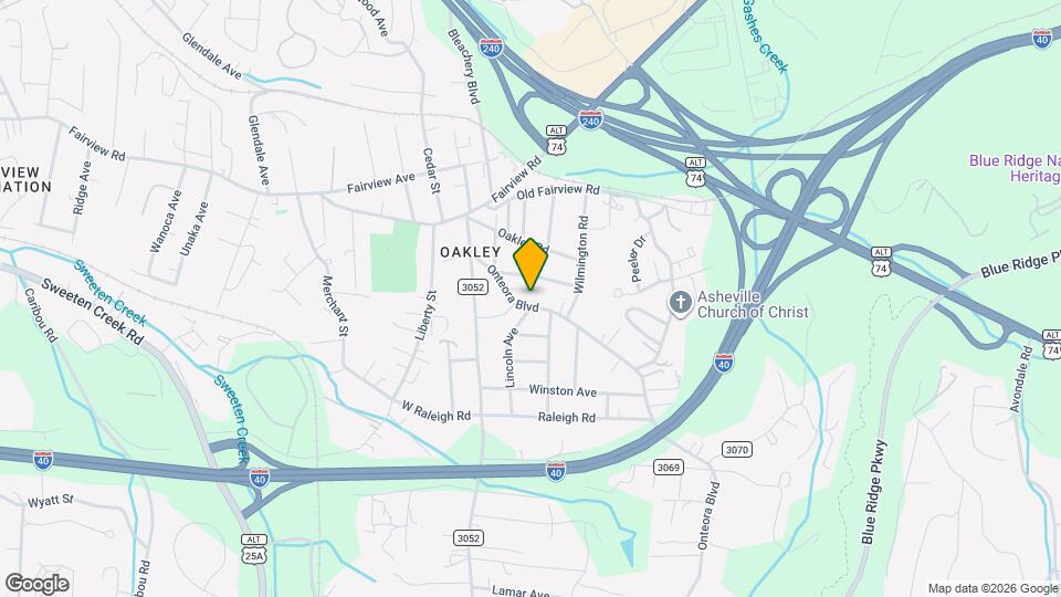 53 Onteora Blvd, Unit Apartment in Oakley Map and Location Details