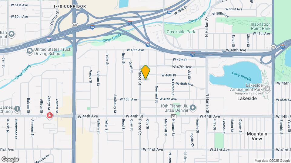 4603 Otis St, Unit 4603 Otis St unit A Mapa y Detalles de la Ubicación
