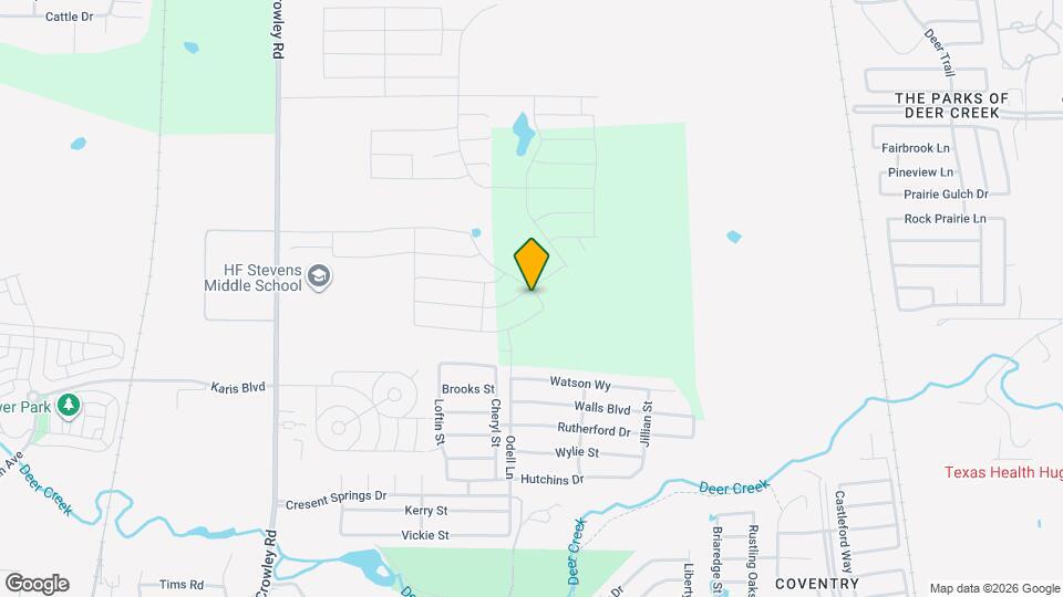 1436 Cedar Crk Ln Map and Location Details