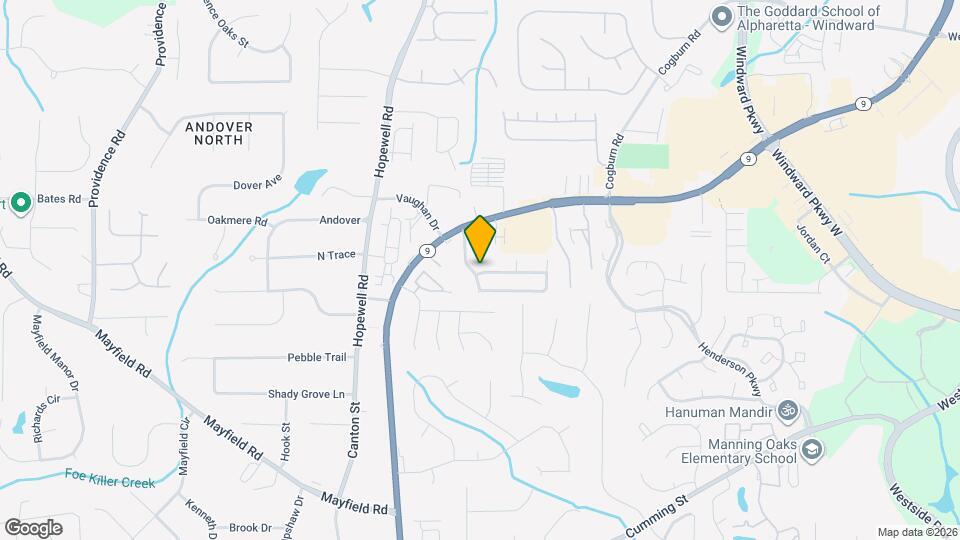 2250 Winthrope Way Dr Map and Location Details