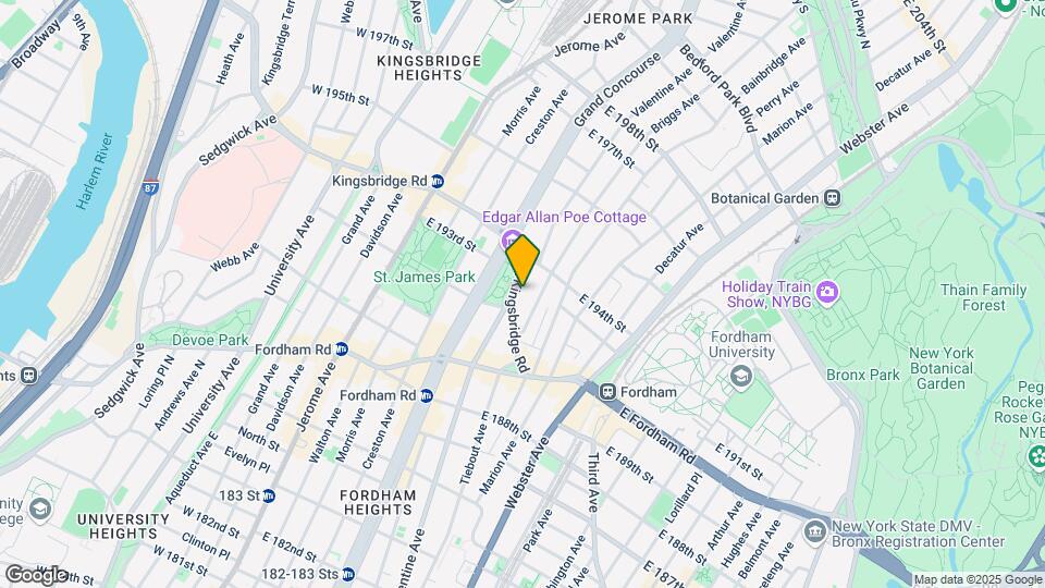 253 E Kingsbridge Rd Mapa y Detalles de la Ubicación