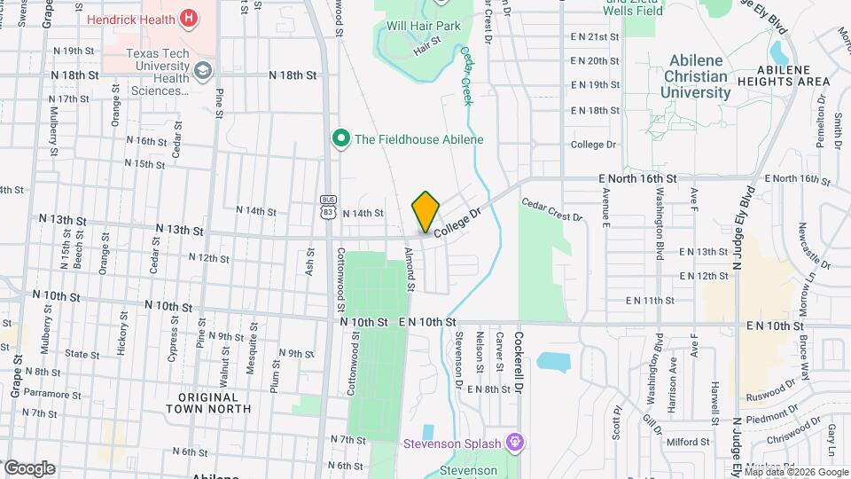 205 College Dr Mapa y Detalles de la Ubicación