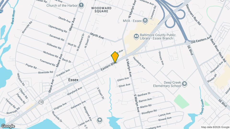 807 Eastern Blvd Mapa y Detalles de la Ubicación