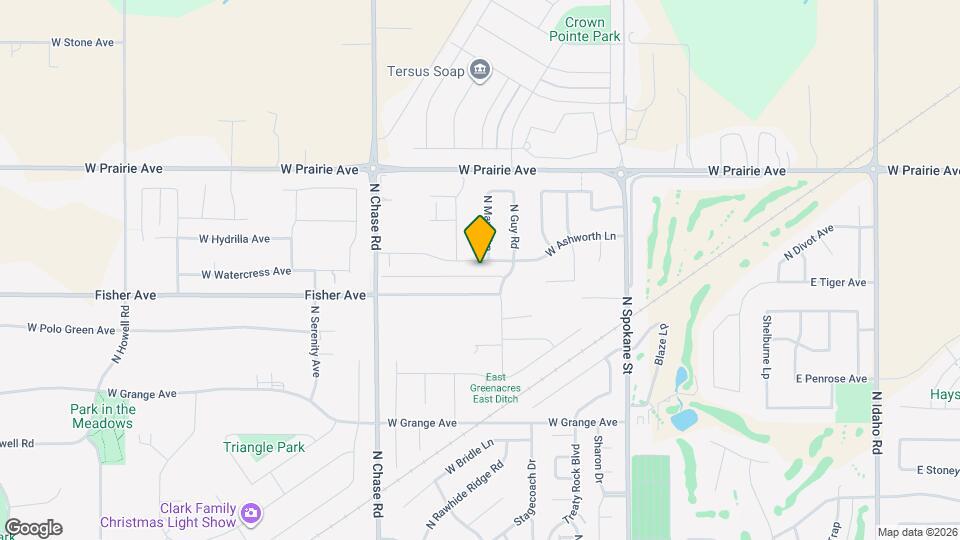 594 W Ashworth Ln Map and Location Details