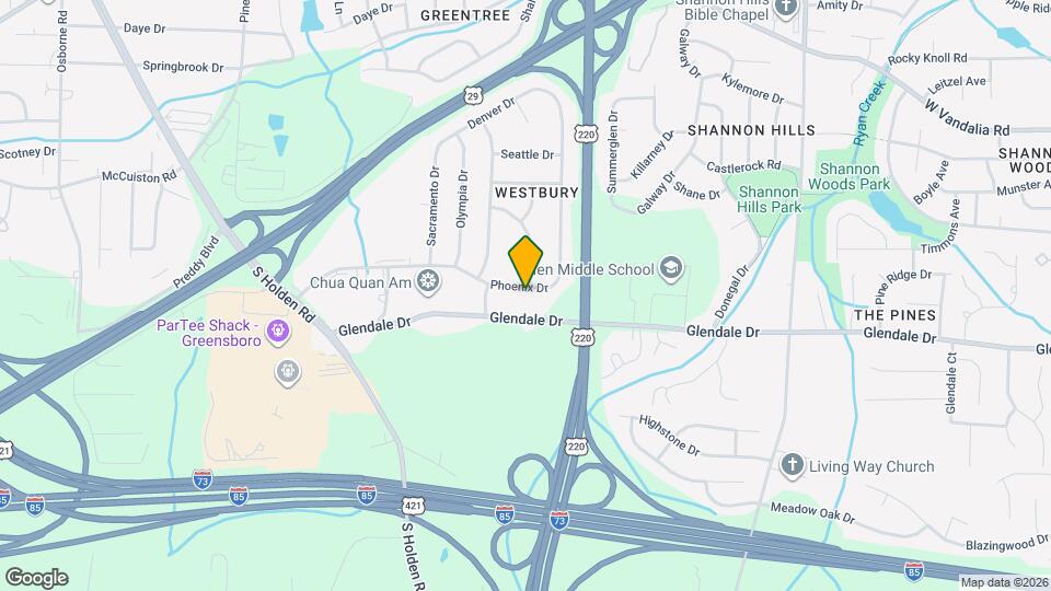 2401 Phoenix Dr Map and Location Details