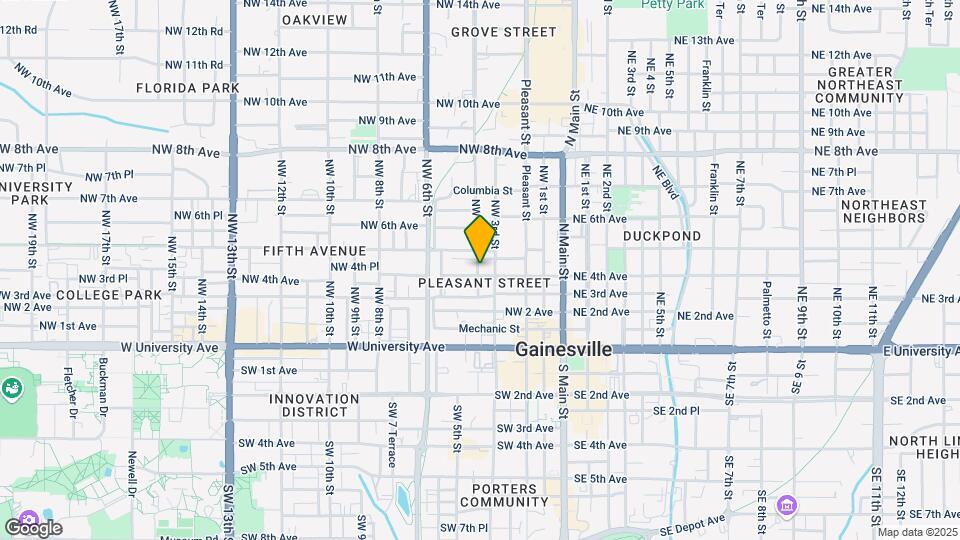 418 NW 4th Ave Mapa y Detalles de la Ubicación