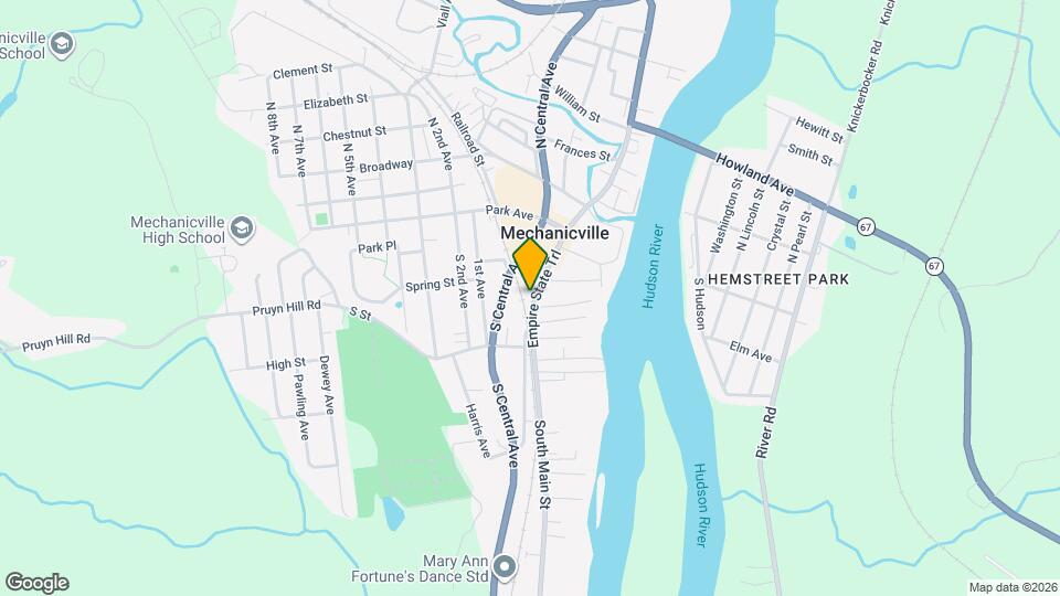 61 South Main St Map and Location Details