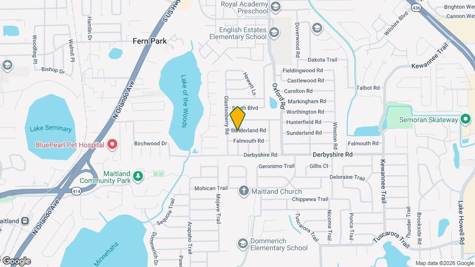 2000 Sunderland Rd Map and Location Details