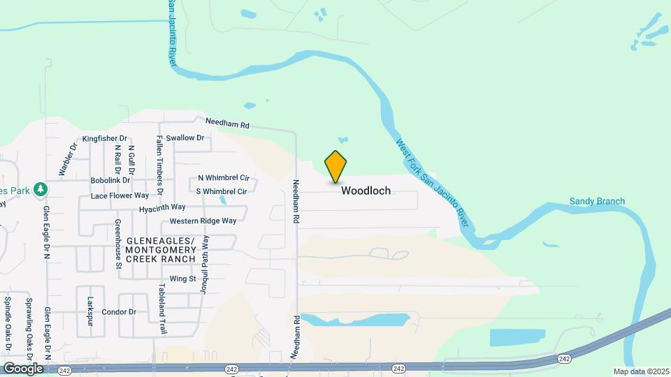 2614 N Woodloch St Map and Location Details
