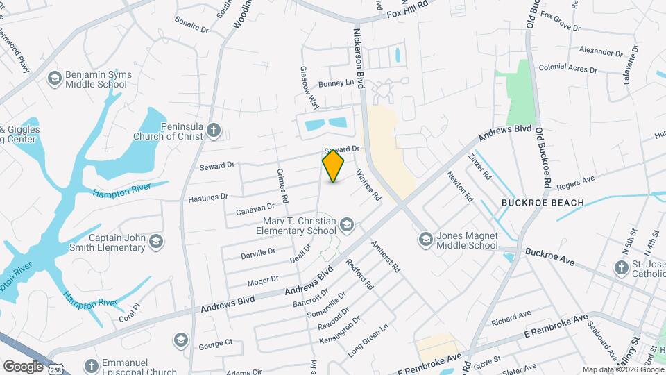 2000 Neville Cir Map and Location Details