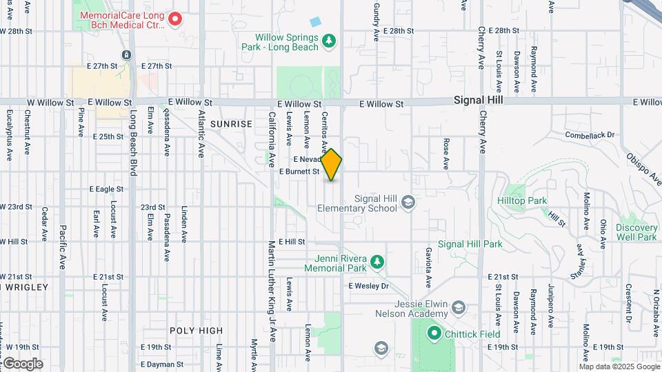 2358 Cerritos Ave Map and Location Details
