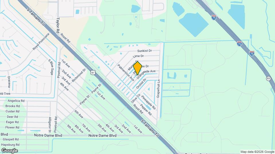 15440 Orangeade Dr Map and Location Details