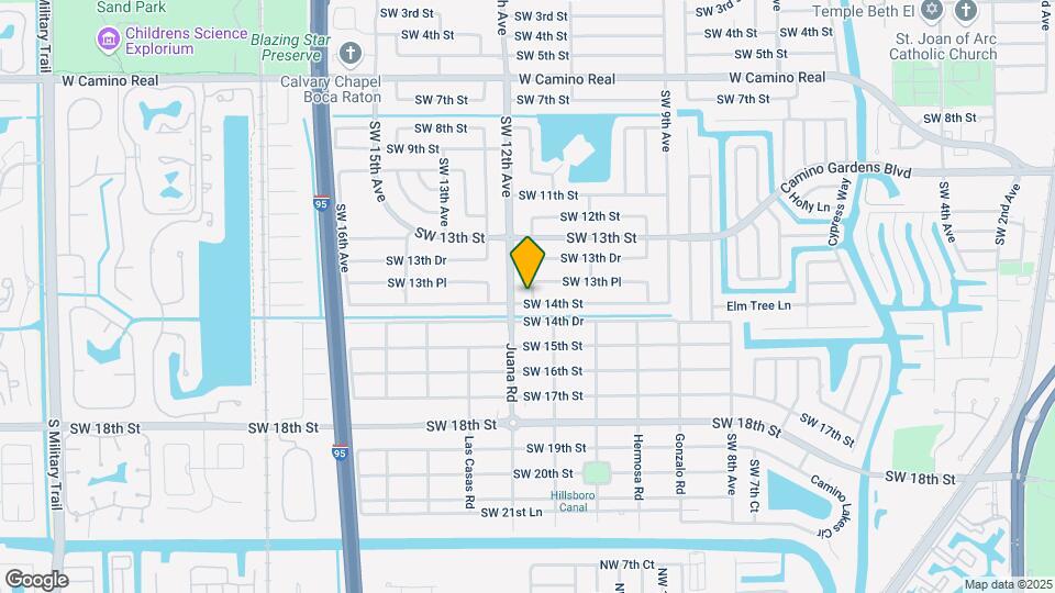 1399 SW 11th Terrace Map and Location Details