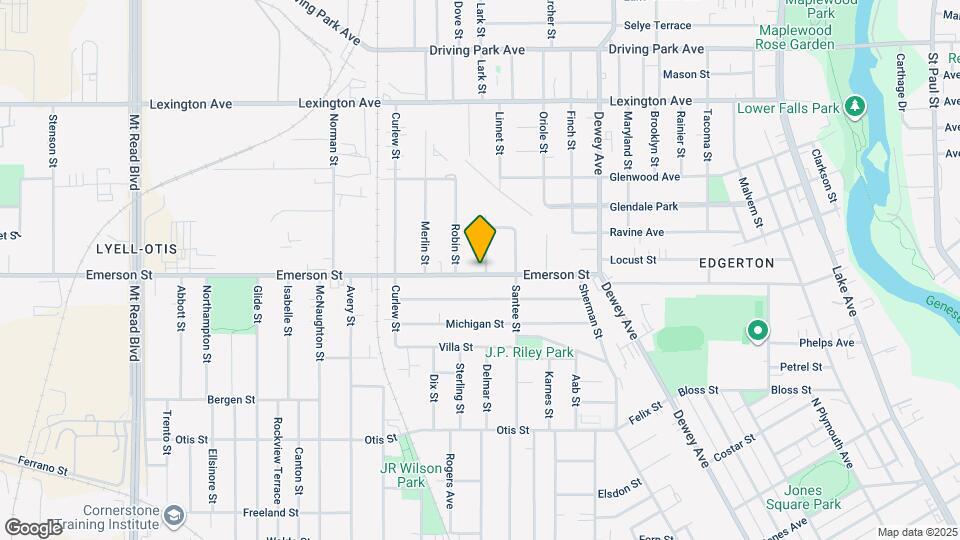 544 Emerson St Map and Location Details