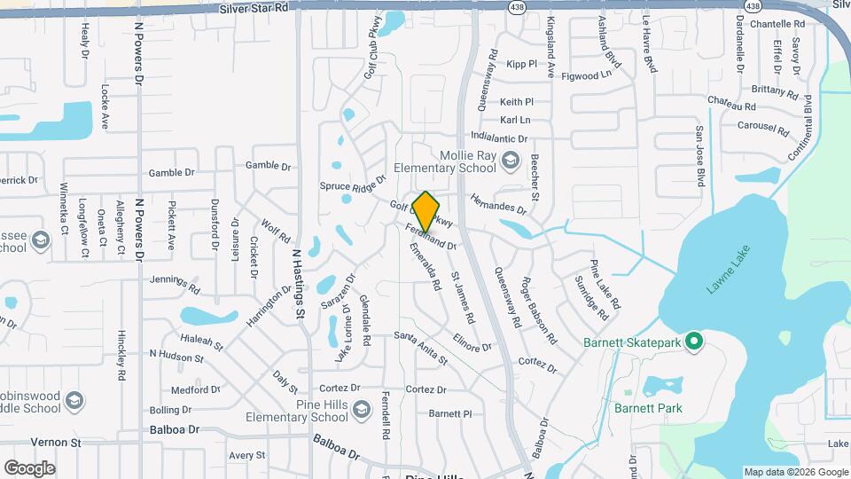 5408 Ferdinand Dr Map and Location Details