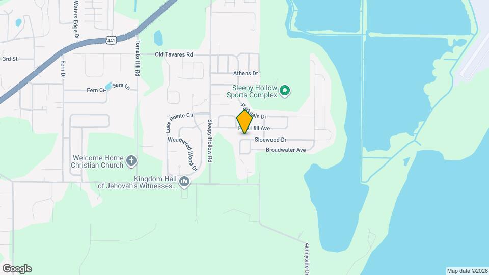 7545 Sloewood Dr Mapa y Detalles de la Ubicación