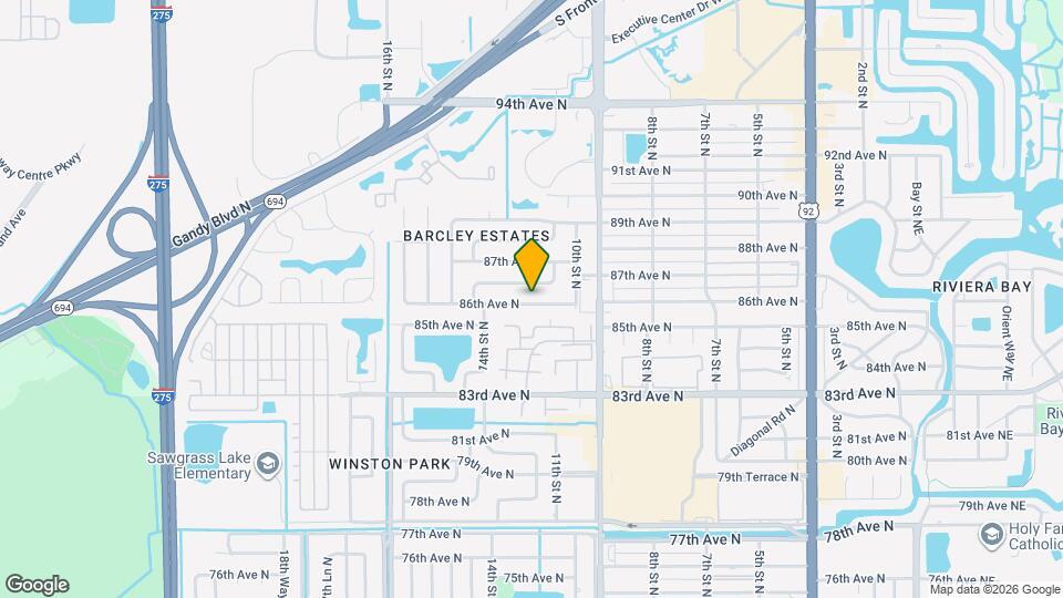 1201 86th Ave N Map and Location Details