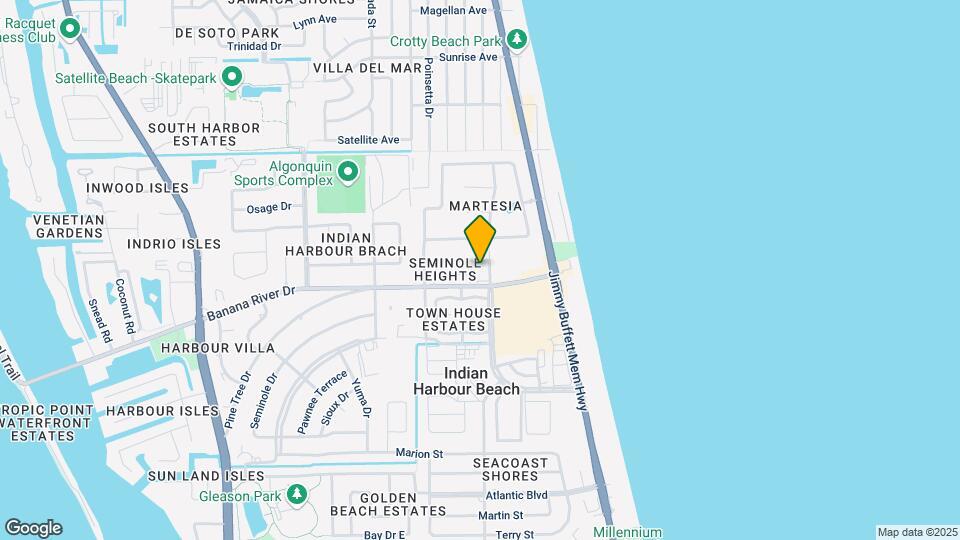 Ocean Arms Apartments Map and Location Details