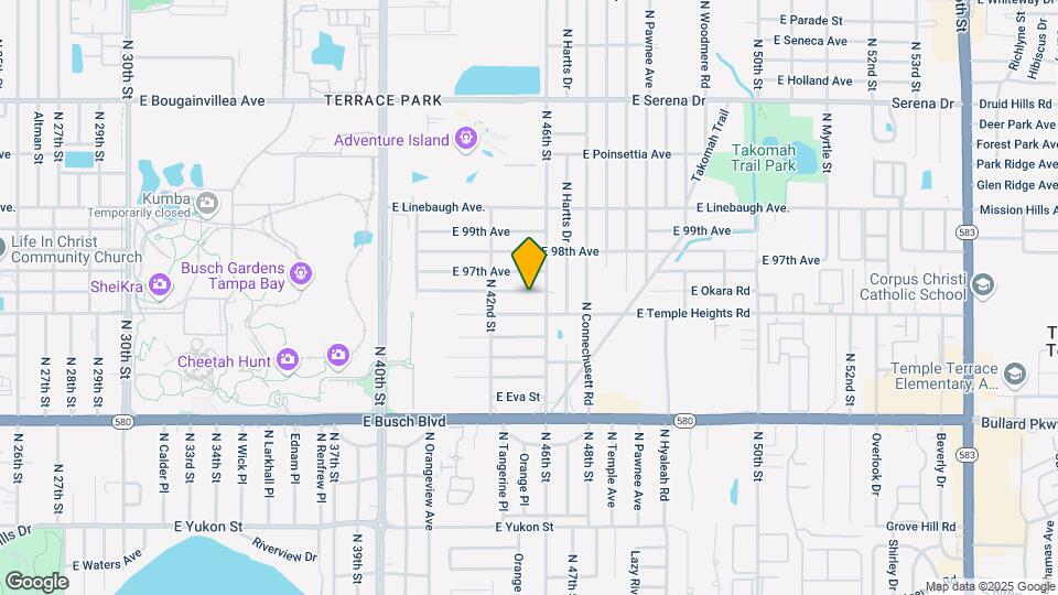 4213 E Okara Rd Mapa y Detalles de la Ubicación