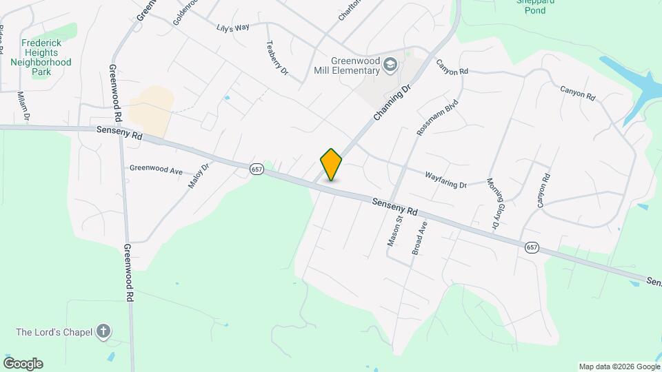 2251 Senseny Rd Map and Location Details