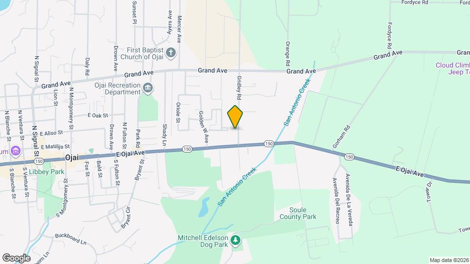 217 Gridley Rd Map and Location Details