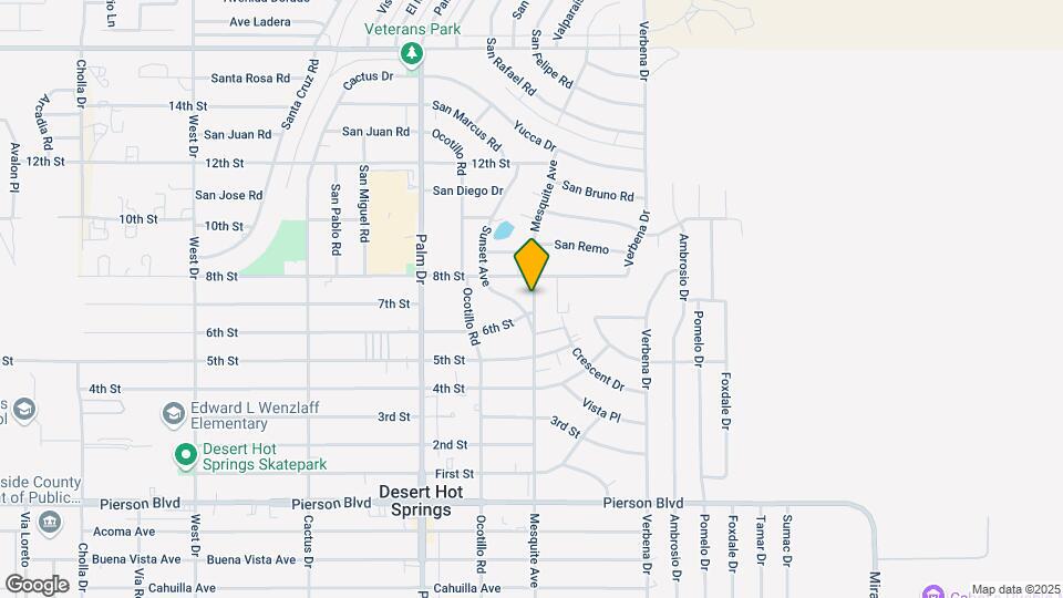 11075 Mesquite Ave Map and Location Details