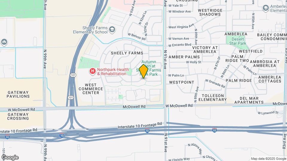 9171 W Berkeley Rd Map and Location Details