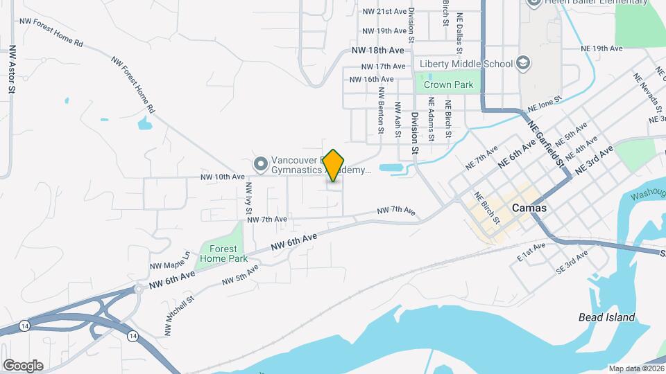 535 NW 9th Ave Map and Location Details