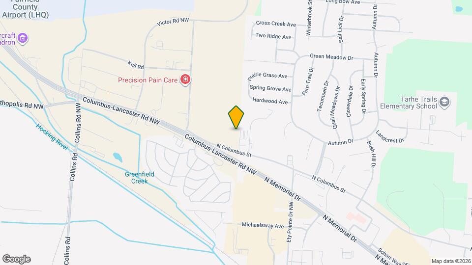 Fairfield Park Mapa y Detalles de la Ubicación