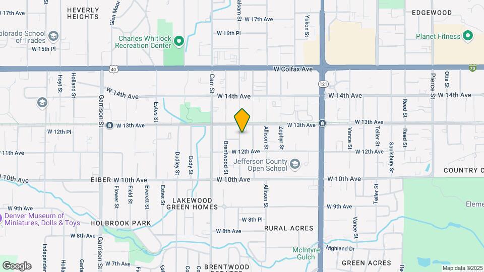 1270 Balsam St Map and Location Details